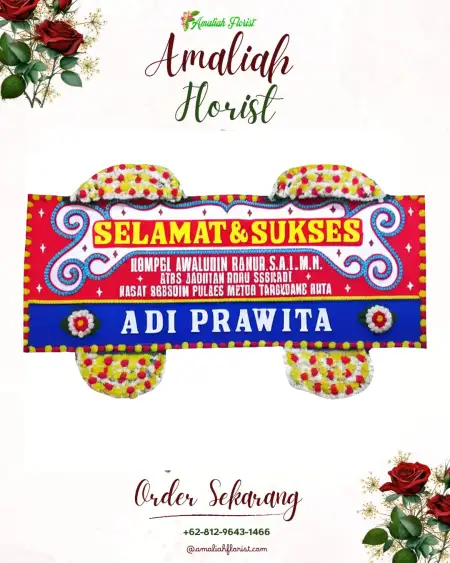 Papan Bunga Ucapan Selamat Ujungpangkah